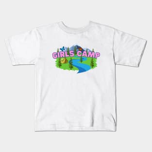 Girls Camp Kids T-Shirt